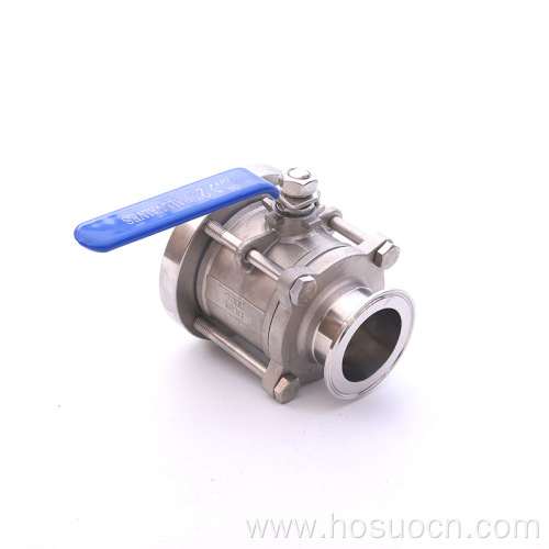 Hygienic Stainless Steel Tank Bottom Ball Valve